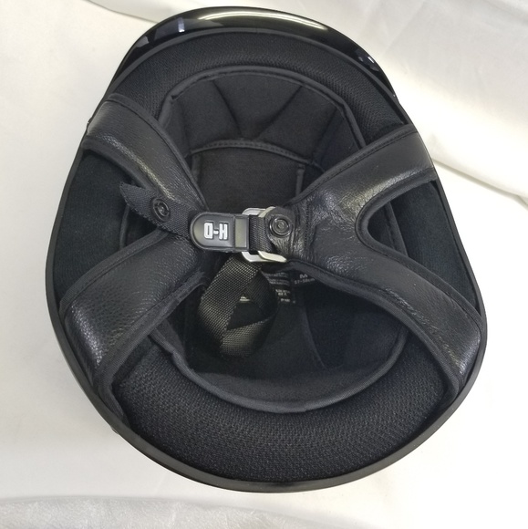 *NEW* Harley Davidson Motorcycle Helmet (M) Black - Picture 4 of 8